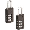 Master Lock Black Set Your Own Combination Luggage Lock, Custom
