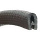 The Metal House Small black rubber Edge protective trim 9.5mm