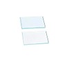 BAIDE HOME Replacement Short Glass Panels for Tabletop Gas Fire