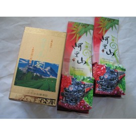 2 X 4 Oz (140 g) vacuum sealed bag of Taiwan Alishan (Ali-Shan Mountain) Spring New Leaf Green Tea - Taiwan High Mountain Grown Tea Premium Quality Oolong Tea.