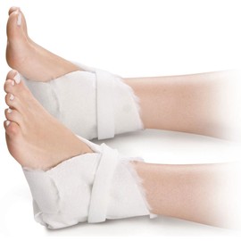 Medline Economy Heel Protectors with Hook-and-Loop Fasteners, Pressure Relief Cushions, 6 Pairs