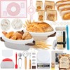 Aliggbent 38Pcs Sourdough Bread Baking Supplies – 11'' Oval &