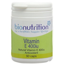 Bio Nutrition Vitamin E 400iu - Antioxidant Vitamin - 90 caps