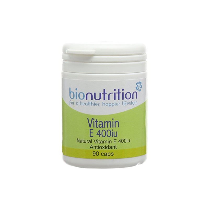 Bio Nutrition Vitamin E 400iu - Antioxidant Vitamin - 90