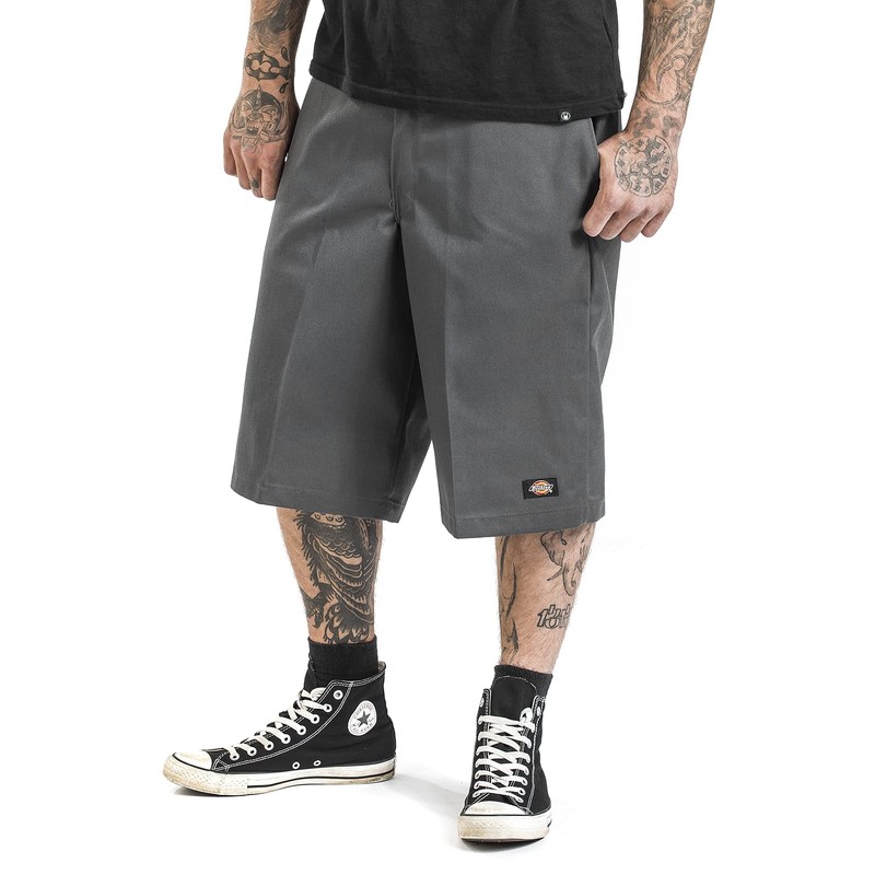 Dickies Men's Multi-Pocket 13" (33 cm) Workwear Shorts, Charcoal Grey,