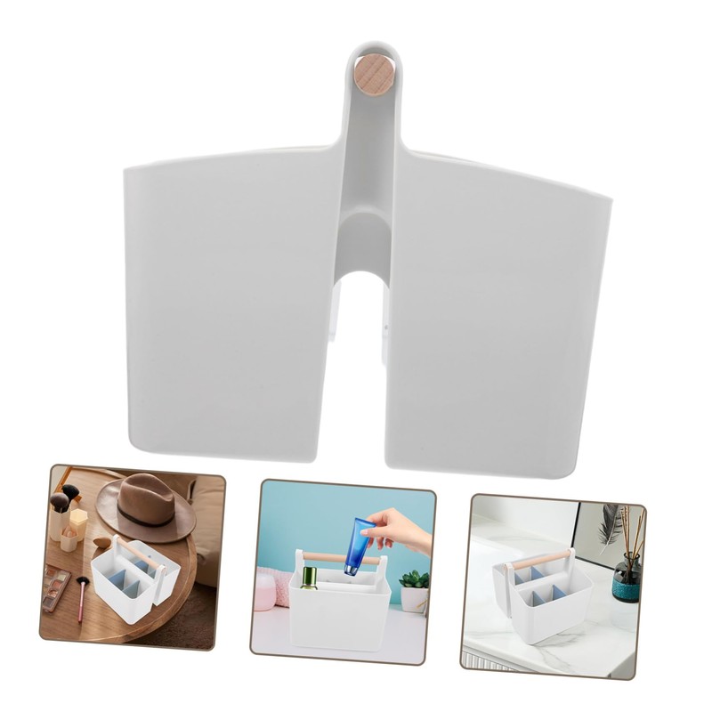 Ciieeo Portable Pen Storage Box with Handle Multi Functional Organizer