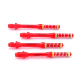 CUESOUL TERO AK7 Very Slim Dart Shafts S/M/L Built-in Spring Telescopic for Steel Tip Darts and Soft Tip Darts,Set of 4 pcs
