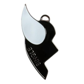 SPARE FACTOR - VENOM Stainless Steel Broken Heart Locket with Black Chain Best Gift for Venom enthusiast Best Gift for Haloween, Christmas, Best Gift for Singles