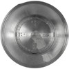 6" Inch Round Galvanized Steel Roof Cap with Mesh -