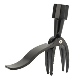 Stand Up Weed Puller Tool, 4 Claw Stand Up Weeder Portable Stainless Steel Weed Picker Gardening Hand Weeding Tool for Garden & Lawn Care, Gardening Manual Tool