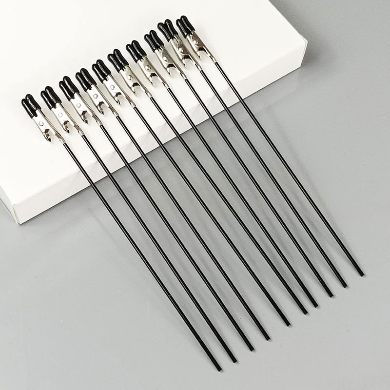 Yesmin Crocodile Clip Set Tool Model Support Base,Equipped with 10