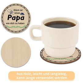 Gifts for Dad, Father's Day Gift for Dad, Wooden Coaster