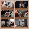 Reoszeank 51mm Espresso Accessories Kit, Spring Loaded Calibrated Tamper, WDT