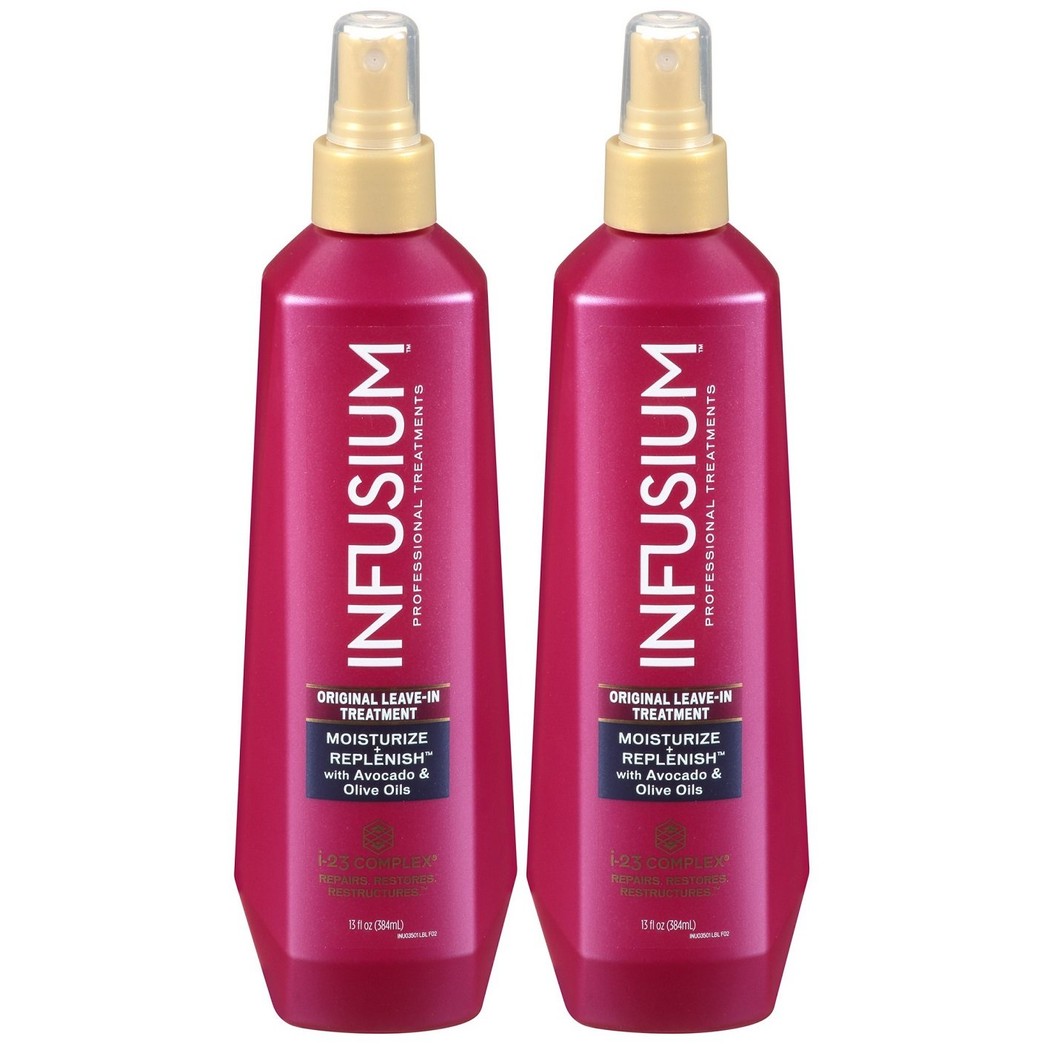 Infusium Moisturize & Replenish Leave-In-Treatment Spray, 13 Ounce (Pack of 2)