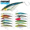 Nomad Madscad Sinking - 150mm - 80g - Fireball Red