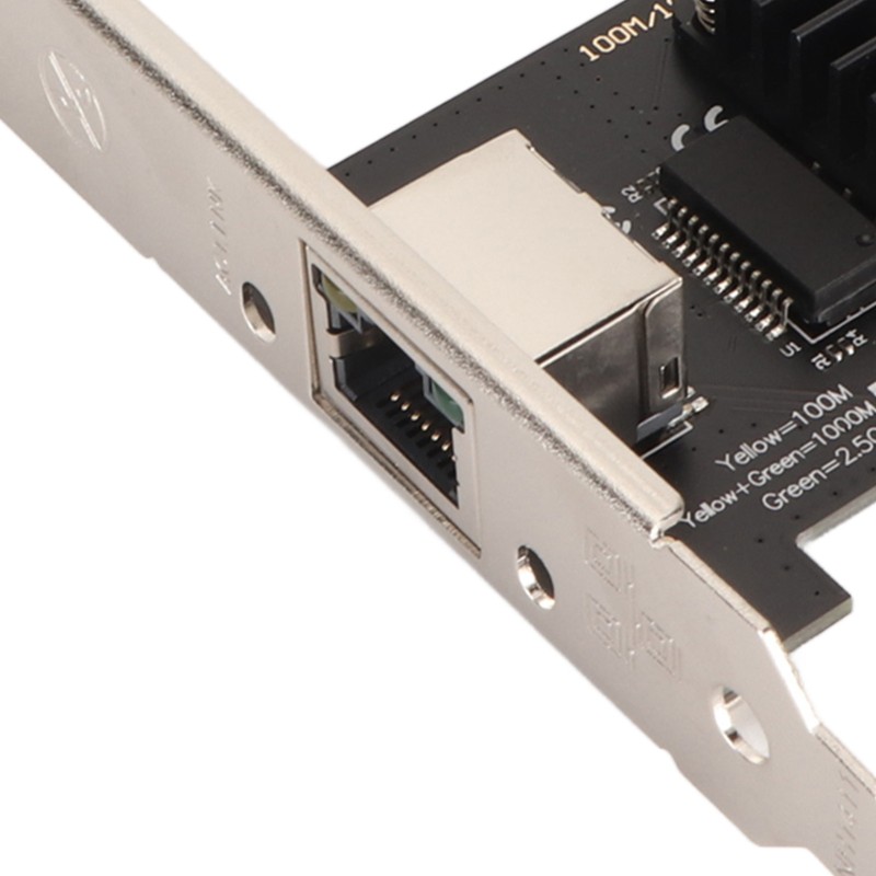 PCIe Network Card 2.5Gbps Remote Wake Up RTL8125 Chip Support