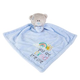 Tiny Tatty Teddy Me To You Bear You Are Loved Baby Boy Comforter, Blue (AGB92036)