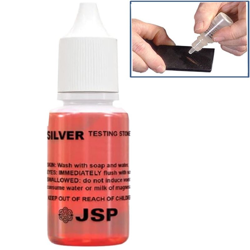 Waytest Silver & Sterling 999 925 Testing Solution Purity Determiner