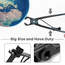 Triko Cortaúñas de acero inoxidable para uñas gruesas | Cortador de uñas de 15 mm con diseño ergonómico y corte afilado | Accesorio de higiene y limpieza personal para manos y pies.