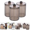 LABRIMP Cotton Swab Container Holder Box with Lid Storage Case