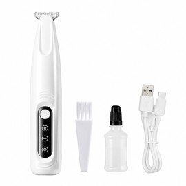 Upgraded Version Pet Paw Trimmer with LED Light – Precise Grooming Tool for Dogs & Cats with Waterproof Design and Rechargeable Convenience