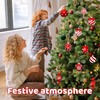 36 Pcs Candy Cane Lane Christmas Decorations,Candy Cane Christmas Decorations,
