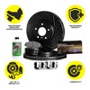 Hart Brakes Front Brakes and Rotors Kit |Front Brake Pads|