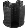 Pcapzz Cup Dispenser 360° Rotatable 4 Compartment Cups and Lids