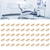 50pcs Teeth Interproximal Wedge Stainless Steel Heat Resistant Dental Matrix