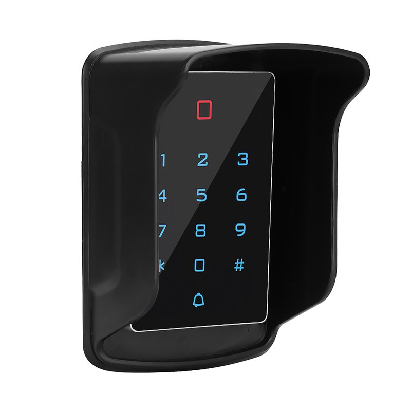 T12 Touch Keyboard Access Control Machine with Waterproof Cover and