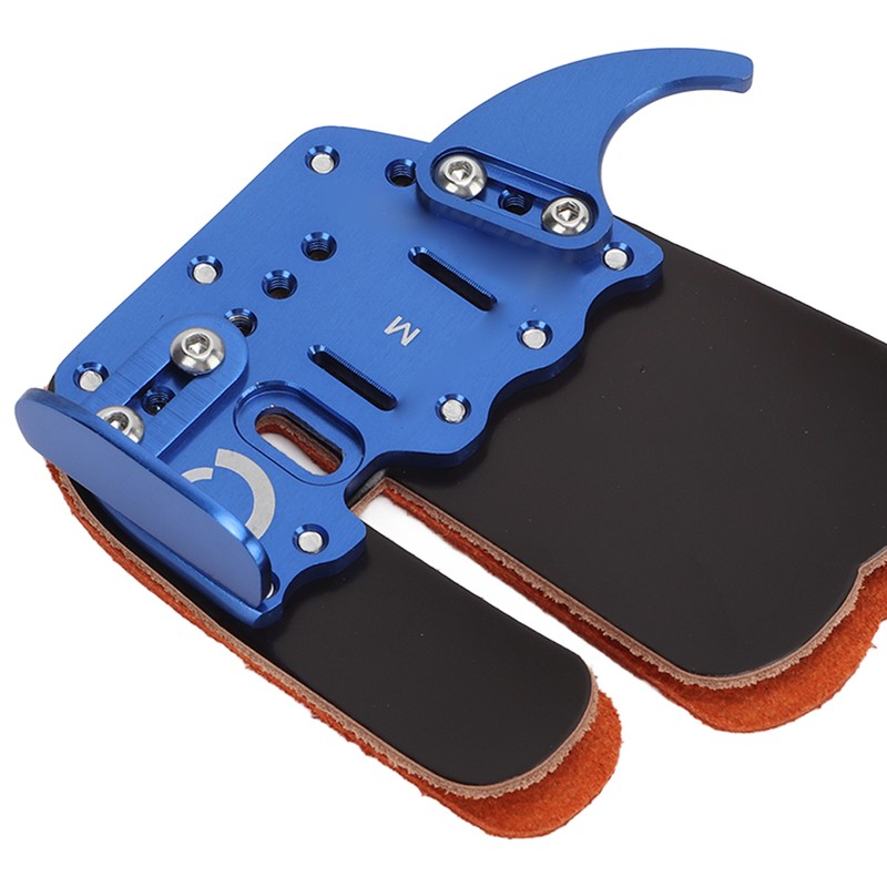 Rustic Leather Archery Finger Tab Right Hand Archery Finger Guard