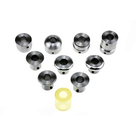 Bead Roller Forming Set 9 Dies 1 Polyurethane Roll Tipping 22mm shaft CR12 (not chrome plated not peel)