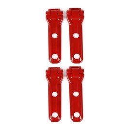 OCACA 2 Set of - Tailgate Rear Door Spare Tire Hinge Cover Trims ABS for Jeep for Wrangler 2018-2020