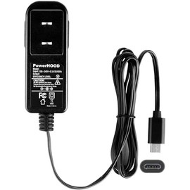 PowerHOOD 5V AC/DC Adapter Compatible with Nooie 360 Cam IPC100 360 Cam 2 1080P Baby Monitor Indoor WiFi Pet Camera 360-degree IP Camera 5VDC Micro USB Power Supply Cord Charger Cable PSU Mains