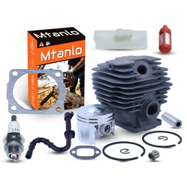 Mtanlo Cylinder Piston Gasket Kit 46mm For Stihl 028 Super AV WB Chainsaw 1118 020 1203, Cylinder Piston Kit, Fuel Line, Fuel Filter, Spark Plug, Cylinder Gasket, Muffler Gasket, Needle Bearing