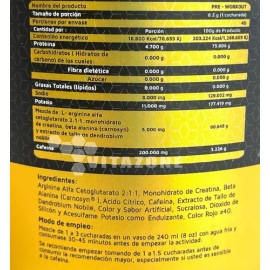 Preworkout 250 Grs Sabor Ponche De Frutas High Power                                                                                                  