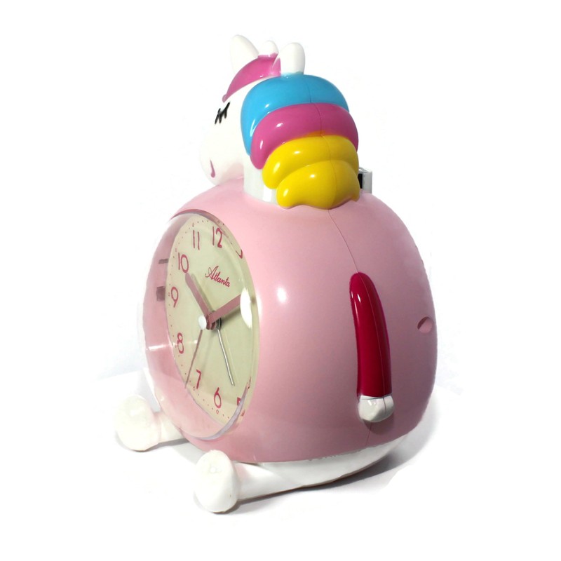 Atlanta Children's Alarm Clock without Ticking with Music + Eraser