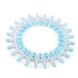 Clothespins for Drying Rods, Windproof Laundry Pinch, Plastic, Strong, Anti-Slip, Windproof, Drying, Clothes, Travel, Business Trips, Home Use, Set of 24