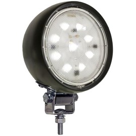 Peterson Manufacturing 907 LED Aux Light LED Work Light (Round Rubber Hosing Ped Mount 450 Lm 4" Mv), 1 Pack