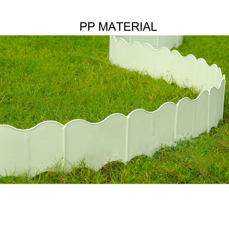 20PCS Interlocking Landscaping Edging Kit Weatherproof Garden Landscape Edging Border