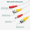 SLLEA 100ft White BNC Extension Cable Cord Lead Compatible with