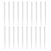 Pack of 20 applicators, vaginal applicator tubes, 15.3 x 0.9