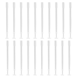 Pack of 20 applicators, vaginal applicator tubes, 15.3 x 0.9 cm, vaginal suppositories, applicator tube, hygienic, for most suppositories, Unguent applicator vaginal