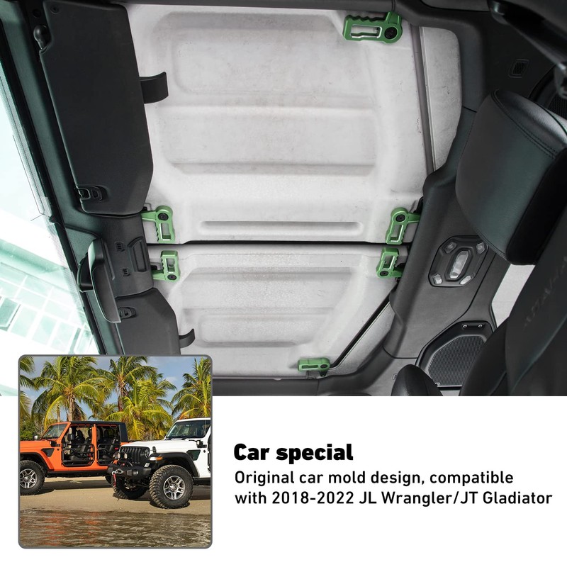 Linskip Freedom Panel Latch Compatible with Jeep Wrangler JL &