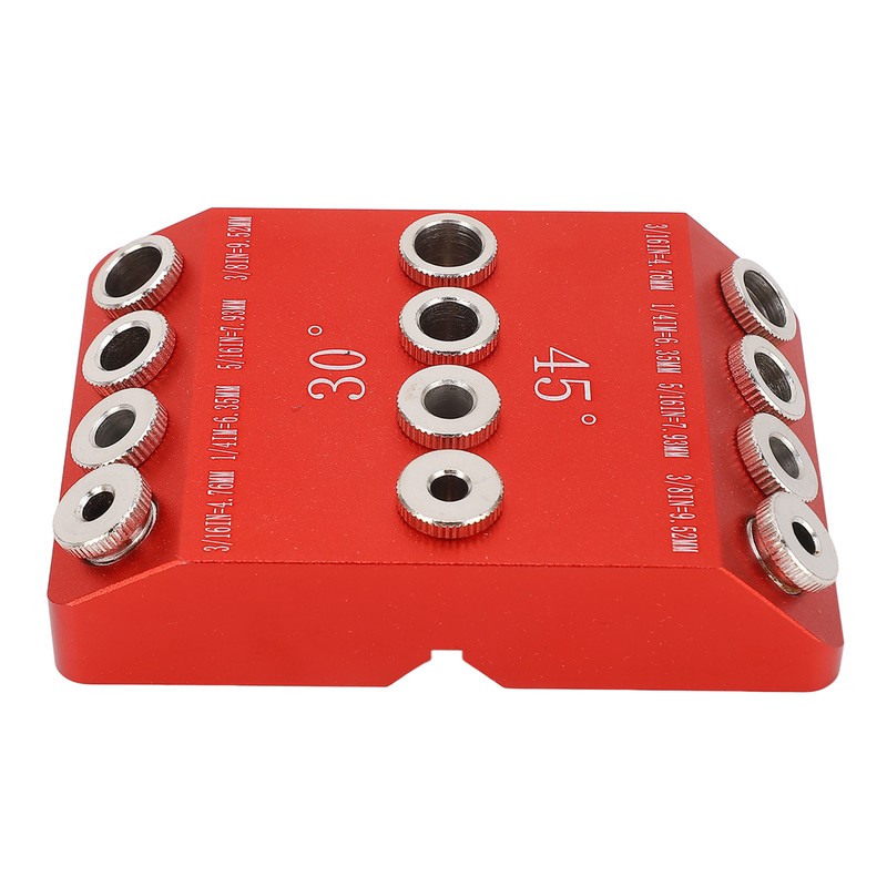 Pocket Hole Jig 30° 45° 90° Holes Drill Guide Drilling