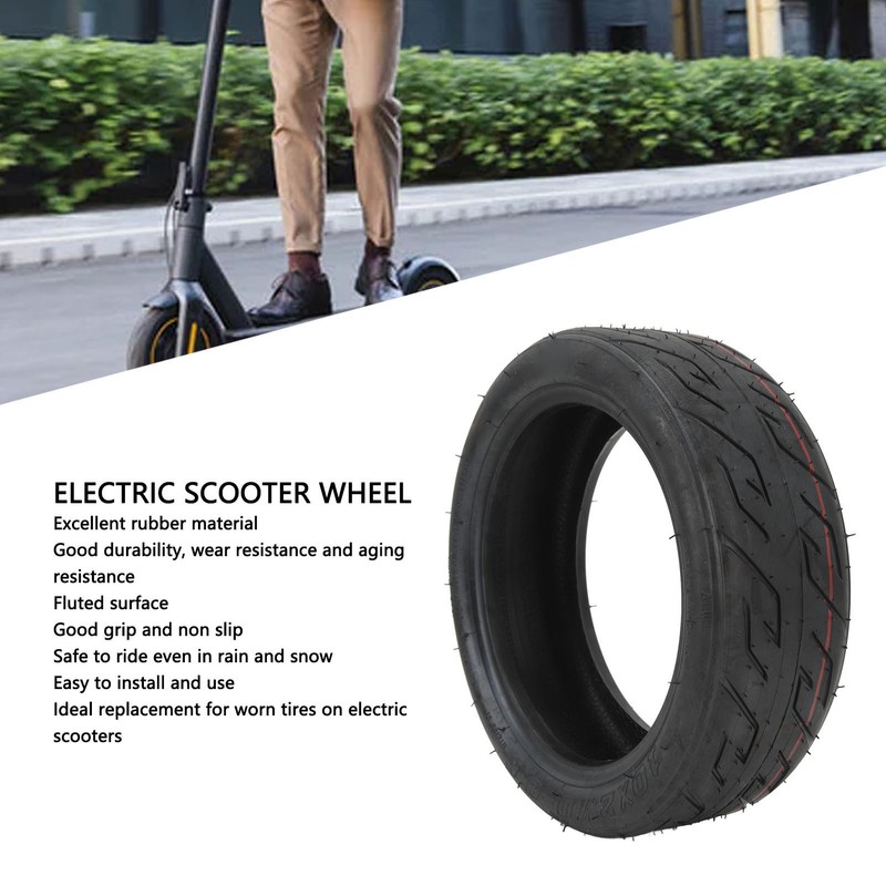 Electric Scooter Wheel Replacement Vacuum Tubeless Tyre Balance Scooter Tire