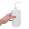 KICHOUSE Succulent Watering Bottle Curved Mouth Plastic Squeeze Bottle with