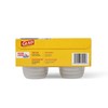 Glad GladWare Mini Round Food Storage Containers with Lids, Small