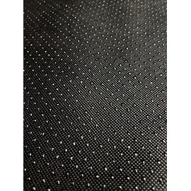 Luvfabrics Black Anti Slip Vinyl Non Slip Fabric Rubber Non Skid Rubber Treated Fabric 60" BTY