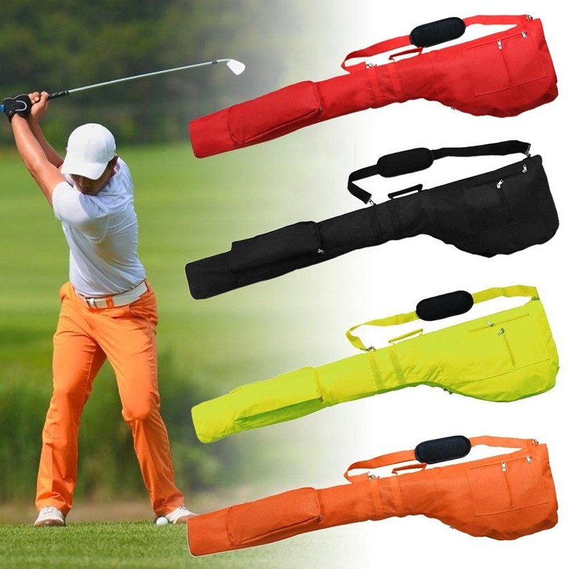 KENANLAN Sunday Golf Bag Travel Golf Bag, (black)